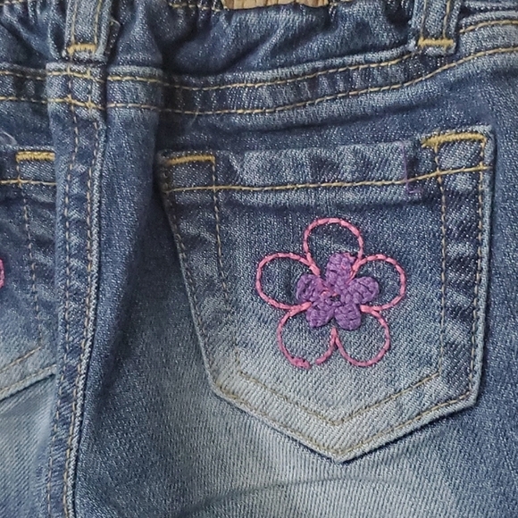 Children's Place 18 Months Toddler Denim Skinny Elastic Waist Jeans - Picture 4 of 7